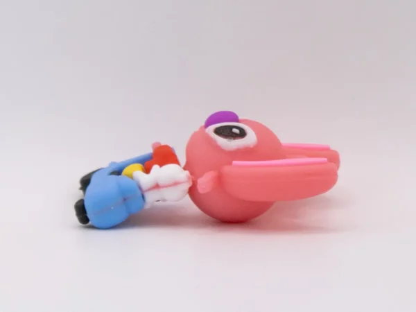 Adorable Figurine Stitch en Silicone Bleu pour Porte-clés - Accessoire Kawaii