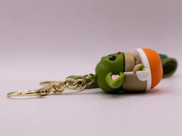 Adorable Porte-clés Bébé Yoda en plastique multicolore - Star Wars