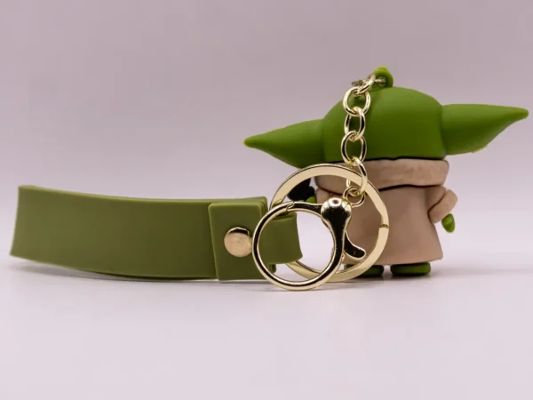 Adorable Porte-clés Bébé Yoda : Un Compagnon Star Wars pour Vos Clés