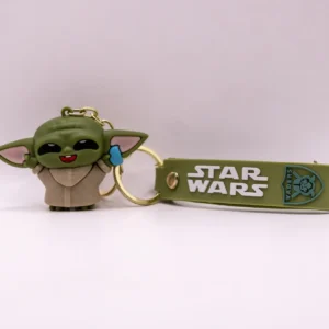 Adorable Porte-clés Bébé Yoda : Un Compagnon Star Wars Pour Vos Clés