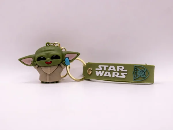 Adorable Porte-clés Bébé Yoda : Un Compagnon Star Wars Pour Vos Clés
