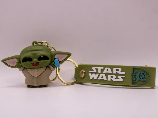 Adorable Porte-clés Bébé Yoda : Un Compagnon Star Wars Pour Vos Clés