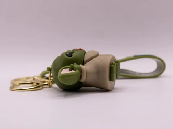 Adorable Porte-clés Bébé Yoda : Un Compagnon Star Wars Pour Vos Clés