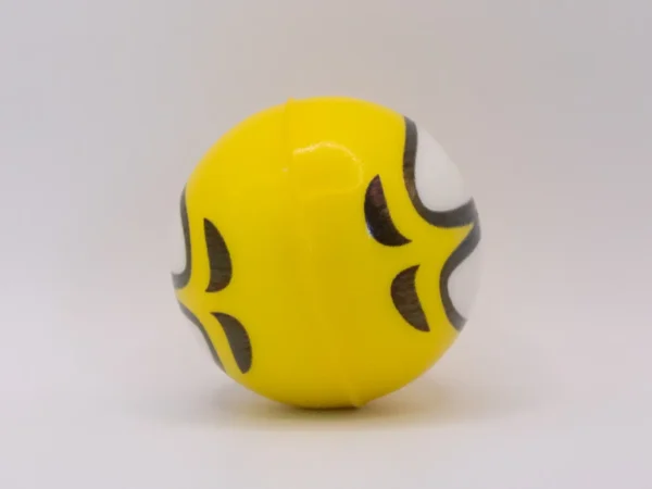 Balle Anti-stress Emoji Jaune Souriante 5cm - Détente et Amusement Garanti
