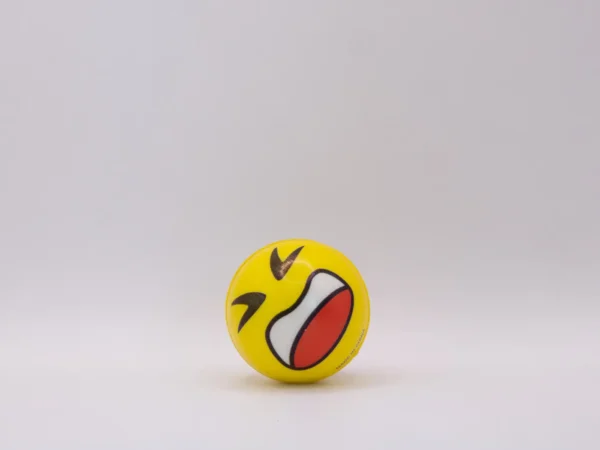 Balles Anti-stress Emoji Jaunes 5cm - Soulagement du Stress Instantané