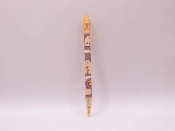 Critérium Capi Bara 2B 0.5mm avec Gomme, Design Beige et Marron