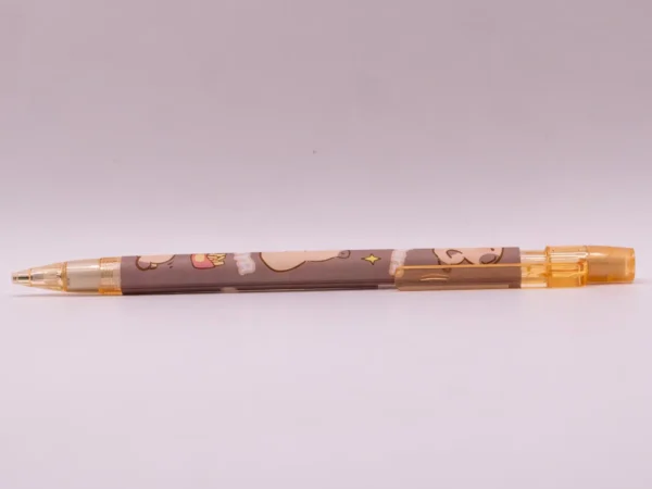 Critérium Capi Bara 2B 0.5mm avec Gomme, Design Beige et Marron