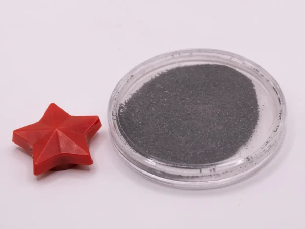 Étoile aimantée noire et rouge pour sculpture sur ferrofluide