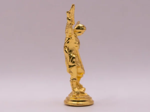 Figurine Archange en Laiton Doré - Décoration Spirituelle