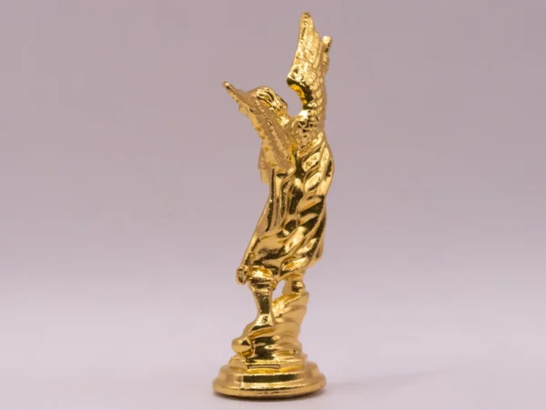 Figurine Archange en Laiton Doré - Décoration Spirituelle