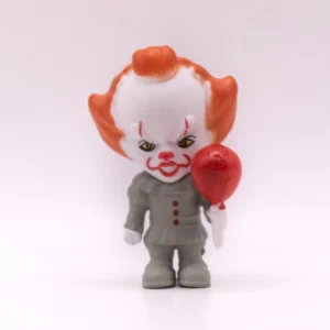 Figurine Horreur Pennywise avec Ballon - Ça - Blanche en Plastique