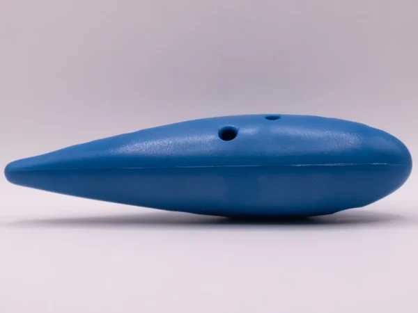 Instrument de Musique Ocarina en Plastique Bleu, Tonalité Alto C