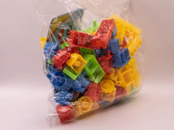 Jeu de Blocs de Construction Colorés 100 Pièces pour Enfants