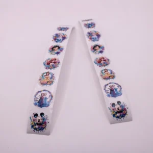 Lot de 8 Autocollants Disney Multicolores - Diamètre 2,5cm - Idéal pour les Fans