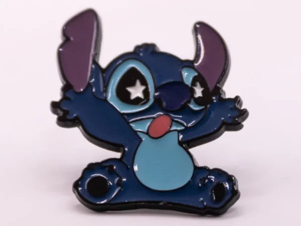 Pin's en métal Stitch, le héros du film d'animation Lilo & Stitch