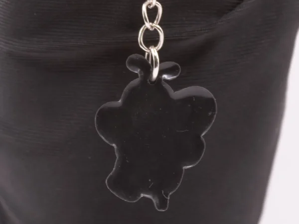 Porte-clés Abeille Multicolore en Plastique - Accessoire Charmant et Ludique