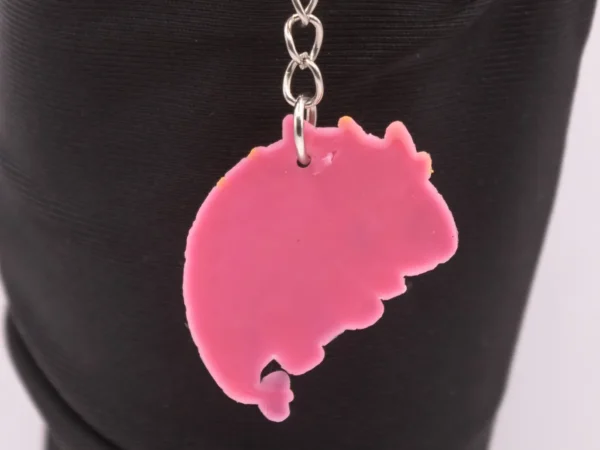 Porte-clés Ankylosaure Multicolore : Un Dinosaure Attachant
