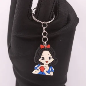 Porte-clés Blanche-Neige : Un souvenir magique et coloré pour vos clés