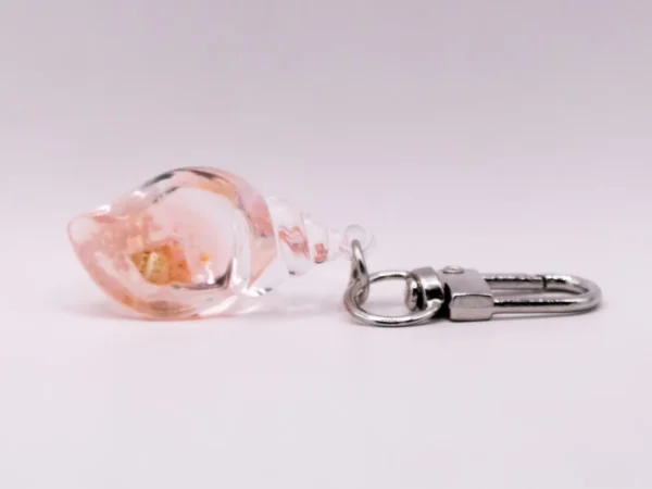 Porte-clés Coquillage Nacré en Acrylique - Accessoire Été
