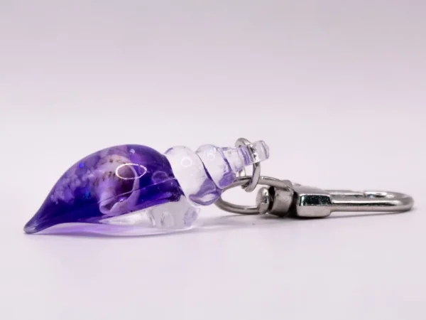 Porte-clés Coquillage Nacré en Acrylique - Accessoire Été