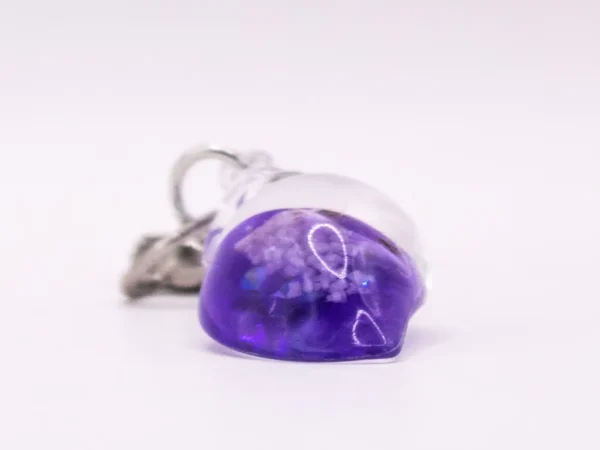 Porte-clés Coquillage Nacré en Acrylique - Accessoire Été