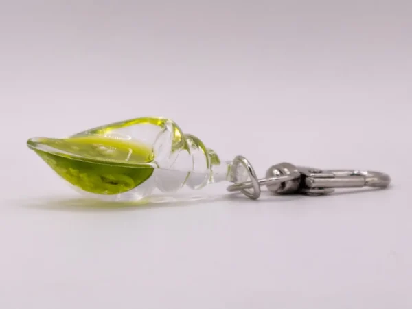 Porte-clés Coquillage Nacré et Doré - Accessoire Été