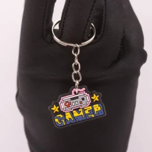 Porte-clés Gamer Multicolores : Accessoires Fun pour les Passionnés de Jeux Vidéo