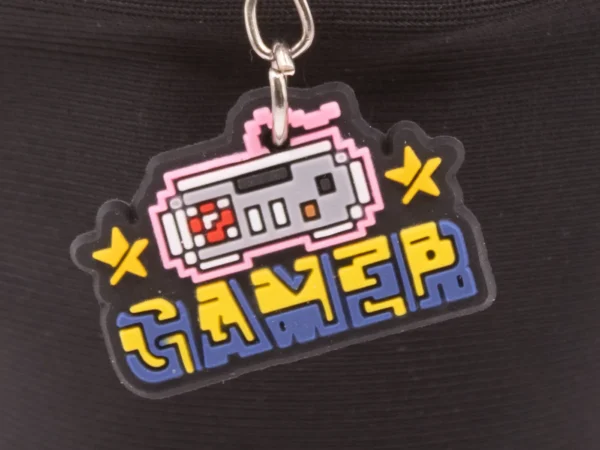 Porte-clés Gamer Multicolores : Accessoires Fun pour les Passionnés de Jeux Vidéo