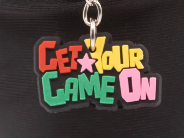 Porte-clés Get Your Game On : Un accessoire fun et coloré pour les gamers