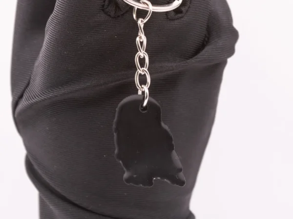 Porte-clés Harry Potter : Hedwige et son enveloppe, un accessoire magique en plastique blanc