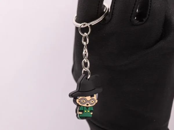 Porte-clés Harry Potter Minerva Mcgonagall en plastique vert