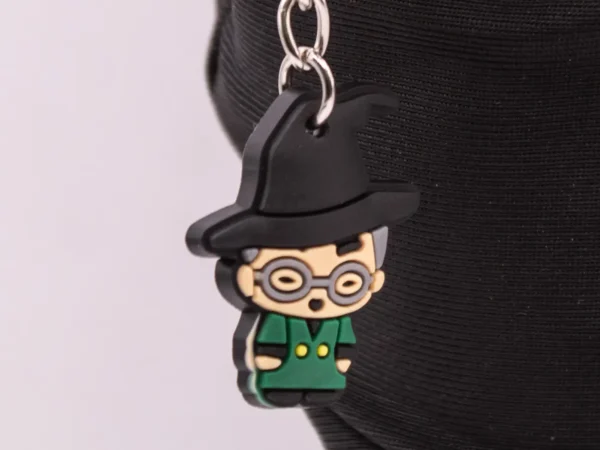 Porte-clés Harry Potter Minerva Mcgonagall en plastique vert