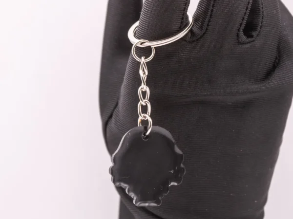 Porte-clés Hermione Granger - Accessoire Harry Potter en plastique blanc
