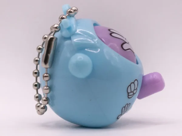 Porte-clés Interactif Bleu à Signe Changeant - Accessoire Ludique et Original