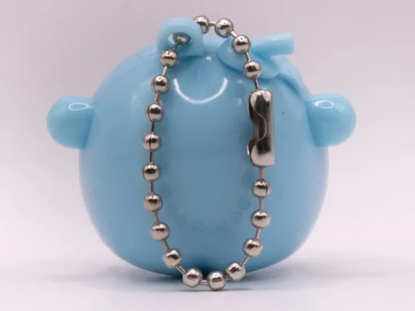 Porte-clés Interactif Bleu à Signe Changeant - Accessoire Ludique et Original