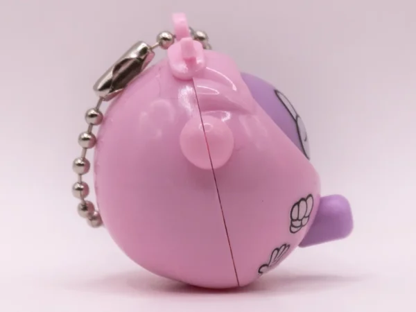 Porte-clés Interactif Rose à Signe Changeant