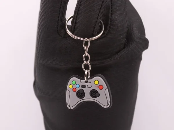 Porte-clés Manette Rétro Gaming - Accessoire Multicolore