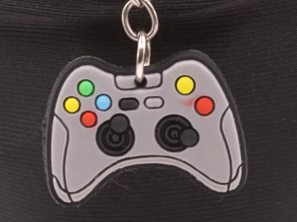 Porte-clés Manette Rétro Gaming - Accessoire Multicolore