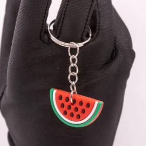 Porte-clés Pastèque : Une tranche d'été à emporter partout !