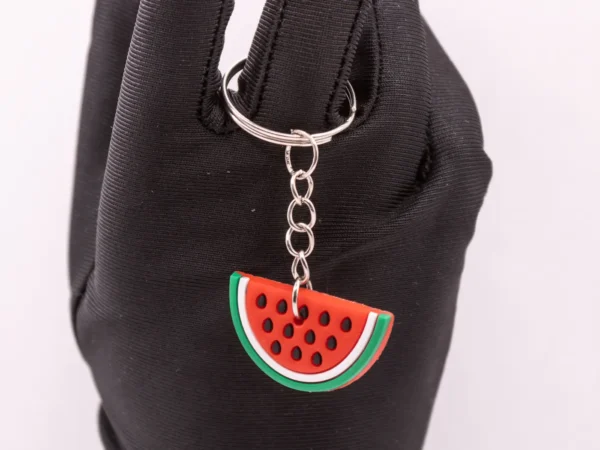 Porte-clés Pastèque : Une tranche d'été à emporter partout !