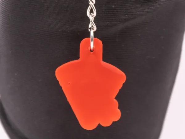 Porte-clés Pastèque : Une tranche d'été à emporter partout !