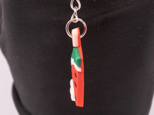 Porte-clés Pastèque : Une tranche d'été à emporter partout !