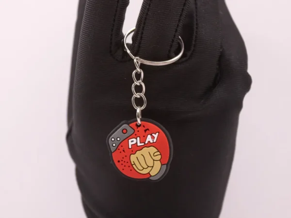 Porte-clés Play Multicolores : Un Accessoire Ludique et Coloré en Plastique