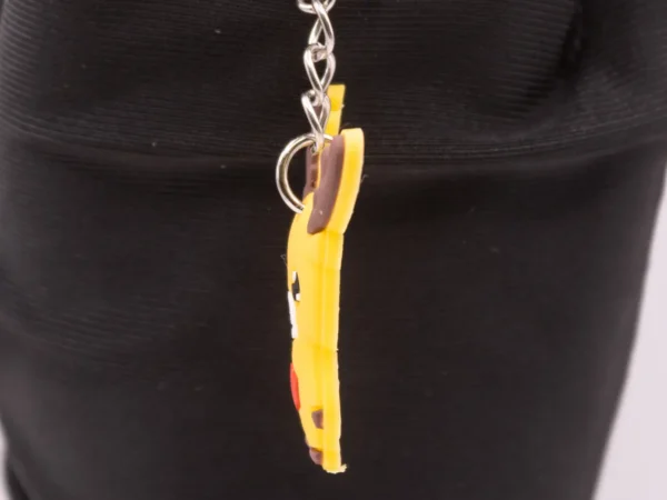 Porte-clés Reine Abeille Jaune et Rouge - Accessoire Tendance