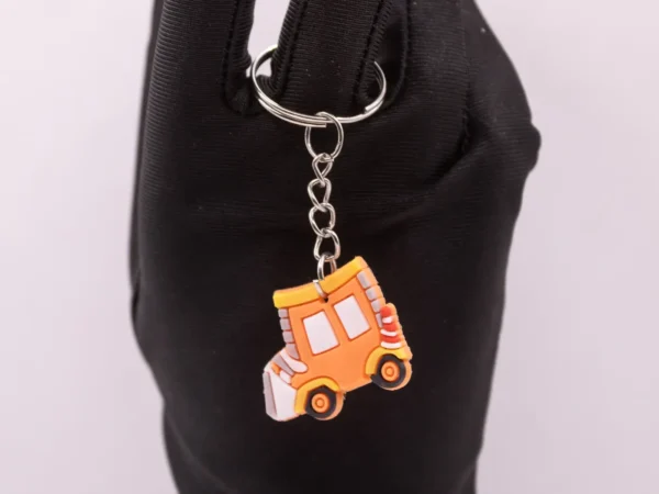 Porte-clés Tracteur Multicolore - Accessoire Champêtre et Original