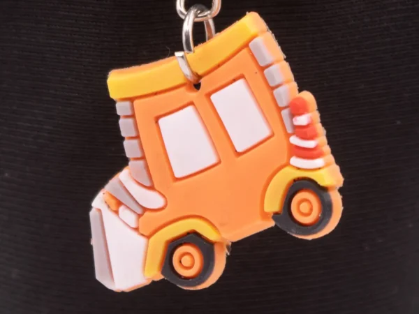 Porte-clés Tracteur Multicolore - Accessoire Champêtre et Original