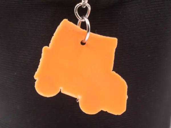 Porte-clés Tracteur Multicolore - Accessoire Champêtre et Original