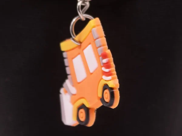 Porte-clés Tracteur Multicolore - Accessoire Champêtre et Original
