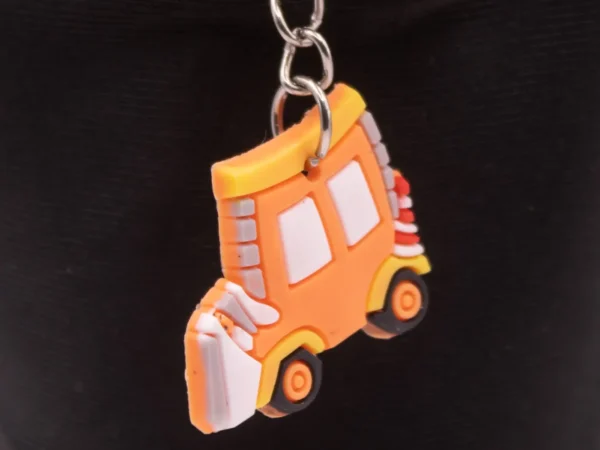 Porte-clés Tracteur Multicolore - Accessoire Champêtre et Original