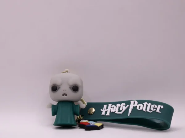 Porte-clés Voldemort Harry Potter en plastique vert